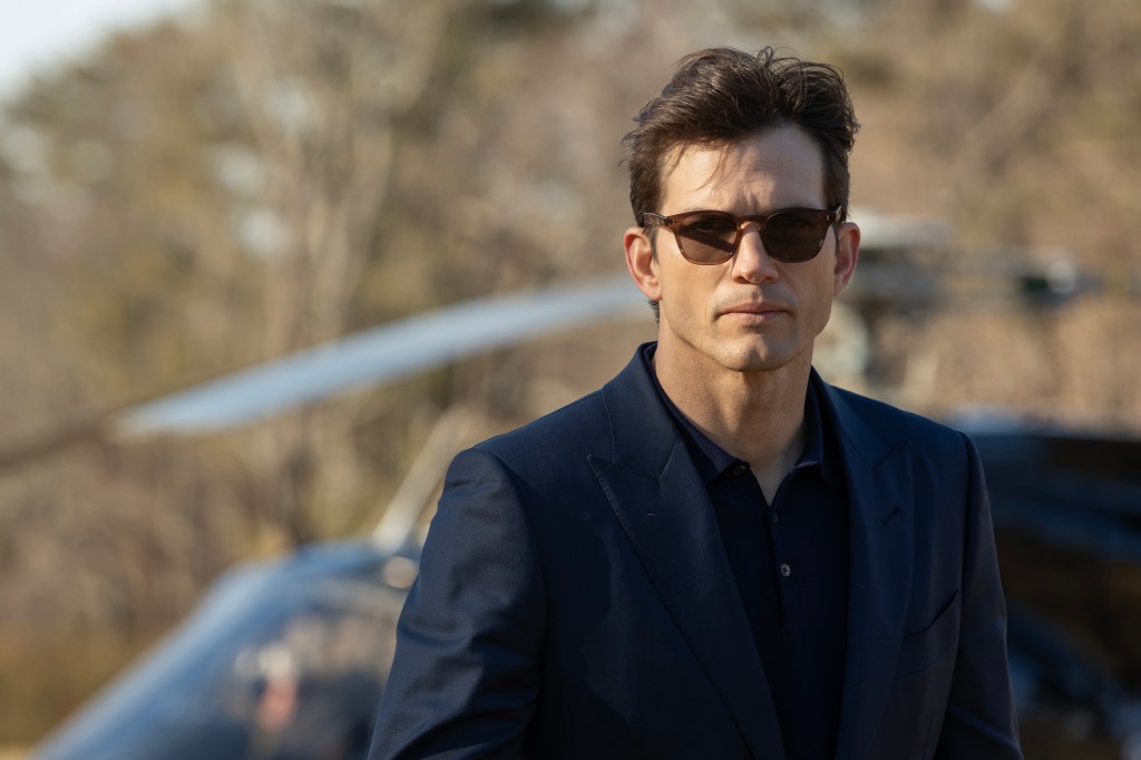 The Beauty -- Pictured:  Ashton Kutcher as The Corporation. CR: Eric Liebowitz/FX